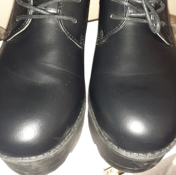 Coolway boots granny brogans platform booties - Picture 2 of 6